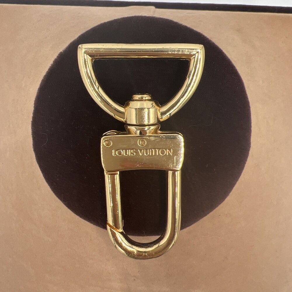 Louis Vuitton Gold Tone Hardware Lobster Clasp For Replacements Parts